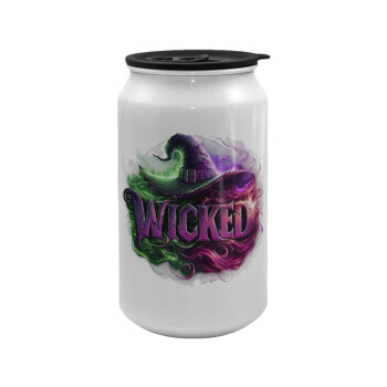 Wicked, Κούπα ταξιδιού μεταλλική με καπάκι (tin-can) 500ml