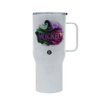 Wicked, Mega Stainless steel Tumbler with lid, double wall 750L