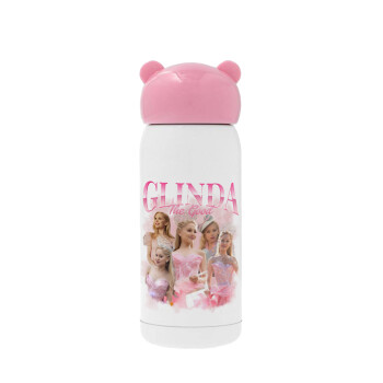 Wicked Glinda, Pink stainless steel thermal flask, 320ml