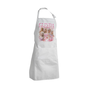 Wicked Glinda, Adult Chef Apron (with sliders and 2 pockets)