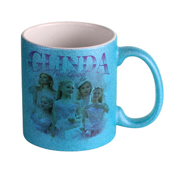 Wicked Glinda, Κούπα Σιέλ Glitter που γυαλίζει, κεραμική, 330ml