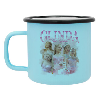 Wicked Glinda, Κούπα Μεταλλική εμαγιέ ΜΑΤ σιέλ 360ml