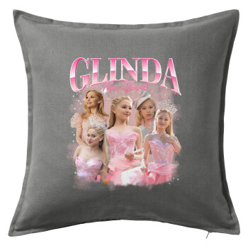 Wicked Glinda, Sofa cushion Grey 50x50cm includes filling