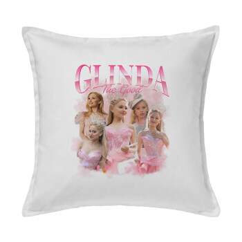 Wicked Glinda, Sofa cushion White 50x50cm includes filling