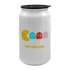 Κούπα ταξιδιού μεταλλική με καπάκι (tin-can) 500ml