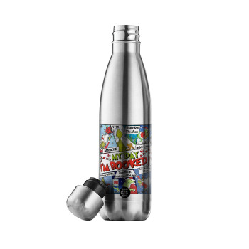 My Day Grinch, Inox (Stainless steel) double-walled metal mug, 500ml