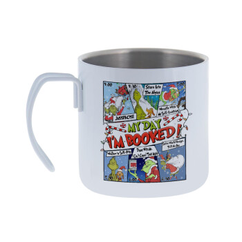 My Day Grinch, Mug Stainless steel double wall 400ml