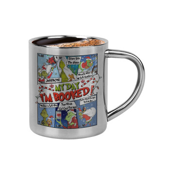 My Day Grinch, Double-wall metal cup for espresso (220ml)