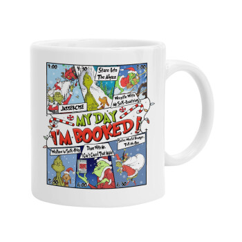 My Day Grinch, Ceramic coffee mug, 330ml