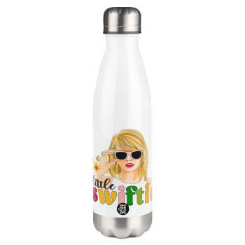 Little Swiftie, Metal mug thermos White (Stainless steel), double wall, 500ml