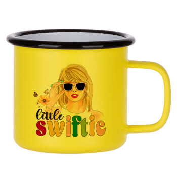 Little Swiftie, Metallic enamel MATT Yellow cup 360ml