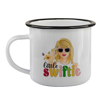 Little Swiftie, Κούπα εμαγιέ με μαύρο χείλος 360ml