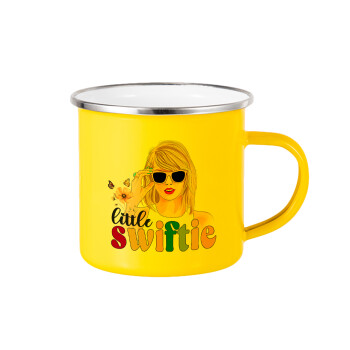 Little Swiftie, Yellow Enamel Metallic Cup 360ml