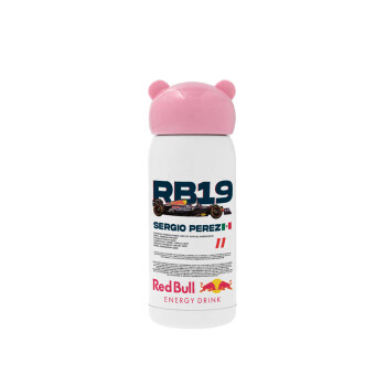 Redbull Sergio Perezi, Pink stainless steel thermal flask, 320ml