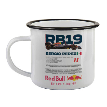 Redbull Sergio Perezi, Κούπα εμαγιέ με μαύρο χείλος 360ml