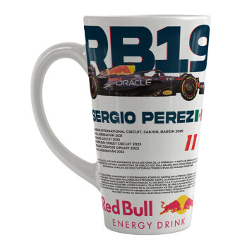 Redbull Sergio Perezi, Κούπα κωνική Latte Μεγάλη, κεραμική, 450ml