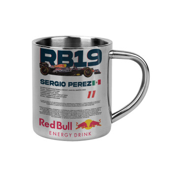 Redbull Sergio Perezi, Mug Stainless steel double wall 300ml