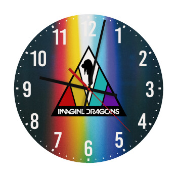 Imagine Dragons, Ρολόι τοίχου ξύλινο (30cm)