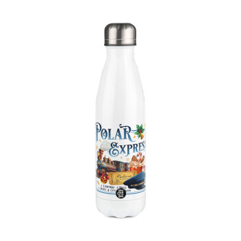 The Polar Express, Metal mug thermos White (Stainless steel), double wall, 500ml