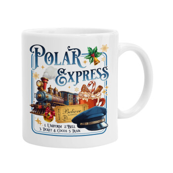 The Polar Express, Ceramic coffee mug, 330ml