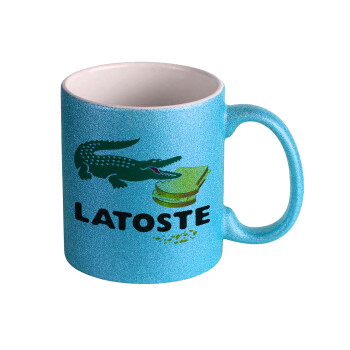 Latoste, Κούπα Σιέλ Glitter που γυαλίζει, κεραμική, 330ml