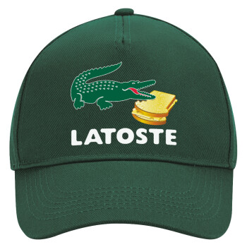 Latoste, Adult Ultimate Hat GREEN, (100% COTTON DRILL, ADULT, UNISEX, ONE SIZE)