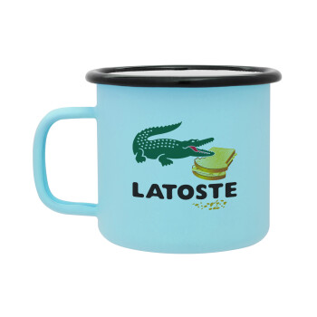 Latoste, Κούπα Μεταλλική εμαγιέ ΜΑΤ σιέλ 360ml