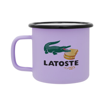 Latoste, Κούπα Μεταλλική εμαγιέ ΜΑΤ Light Pastel Purple 360ml