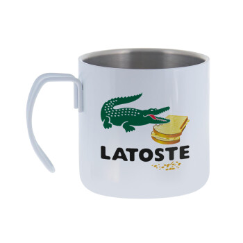 Latoste, Mug Stainless steel double wall 400ml