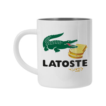 Latoste, Mug Stainless steel double wall 300ml