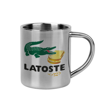 Latoste, Mug Stainless steel double wall 300ml