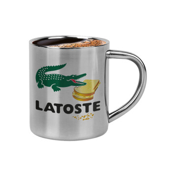 Latoste, Double-wall metal cup for espresso (220ml)