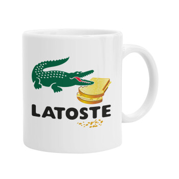 Latoste, Ceramic coffee mug, 330ml