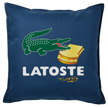 Latoste, Sofa cushion Blue 50x50cm includes filling