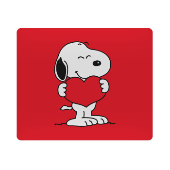 Snoopy takemy heart, Mousepad rect 23x19cm