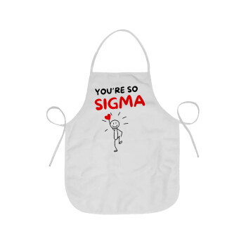 Sigma Valentine's Day , Chef Apron Short Full Length Adult (63x75cm)