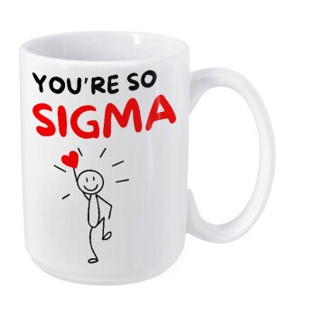 Sigma Valentine's Day , Κούπα Mega, κεραμική, 450ml