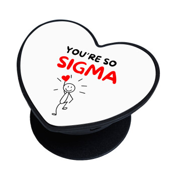 Sigma Valentine's Day , Phone Holders Stand  καρδιά Μαύρο Βάση Στήριξης Κινητού στο Χέρι