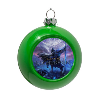 ELDEN RING NIGHTREIGN, Green Christmas tree ornament bauble 8cm