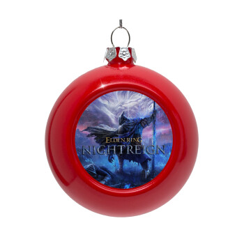 ELDEN RING NIGHTREIGN, Red Christmas tree ornament bauble 8cm