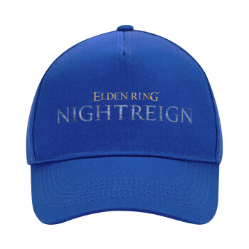 ELDEN RING NIGHTREIGN, Ultimate Adult Hat BLUE, (100% COTTON DRILL, ADULT, UNISEX, ONE SIZE)