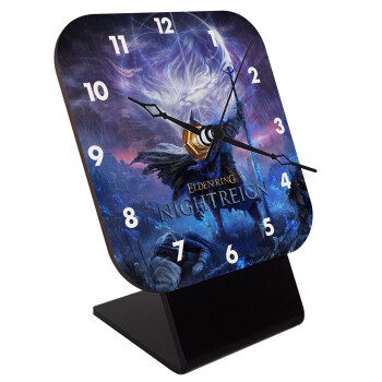 ELDEN RING NIGHTREIGN, Quartz Wooden table clock with hands (10cm)