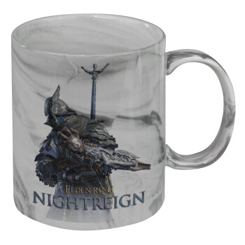 ELDEN RING NIGHTREIGN, Mug ceramic marble style, 330ml