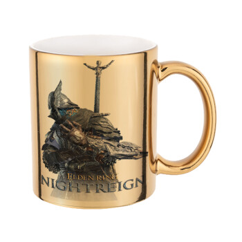 ELDEN RING NIGHTREIGN, Mug ceramic, gold mirror, 330ml