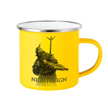 ELDEN RING NIGHTREIGN, Yellow Enamel Metallic Cup 360ml