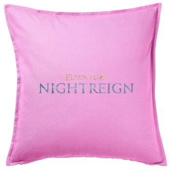 ELDEN RING NIGHTREIGN, Sofa cushion Pink 50x50cm includes filling