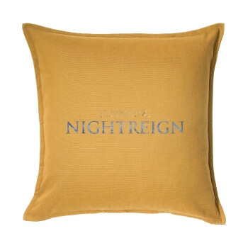 ELDEN RING NIGHTREIGN, Sofa cushion YELLOW 50x50cm includes filling