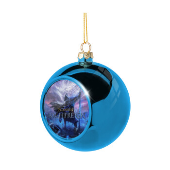 ELDEN RING NIGHTREIGN, Blue Christmas tree ball ornament 8cm