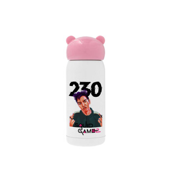 Squid game 2, Thanos 230, Pink stainless steel thermal flask, 320ml