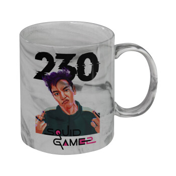 Squid game 2, Thanos 230, Mug ceramic marble style, 330ml